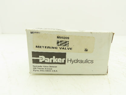 Parker MV620S Metering Valve #6 SAE 5 GPM Max