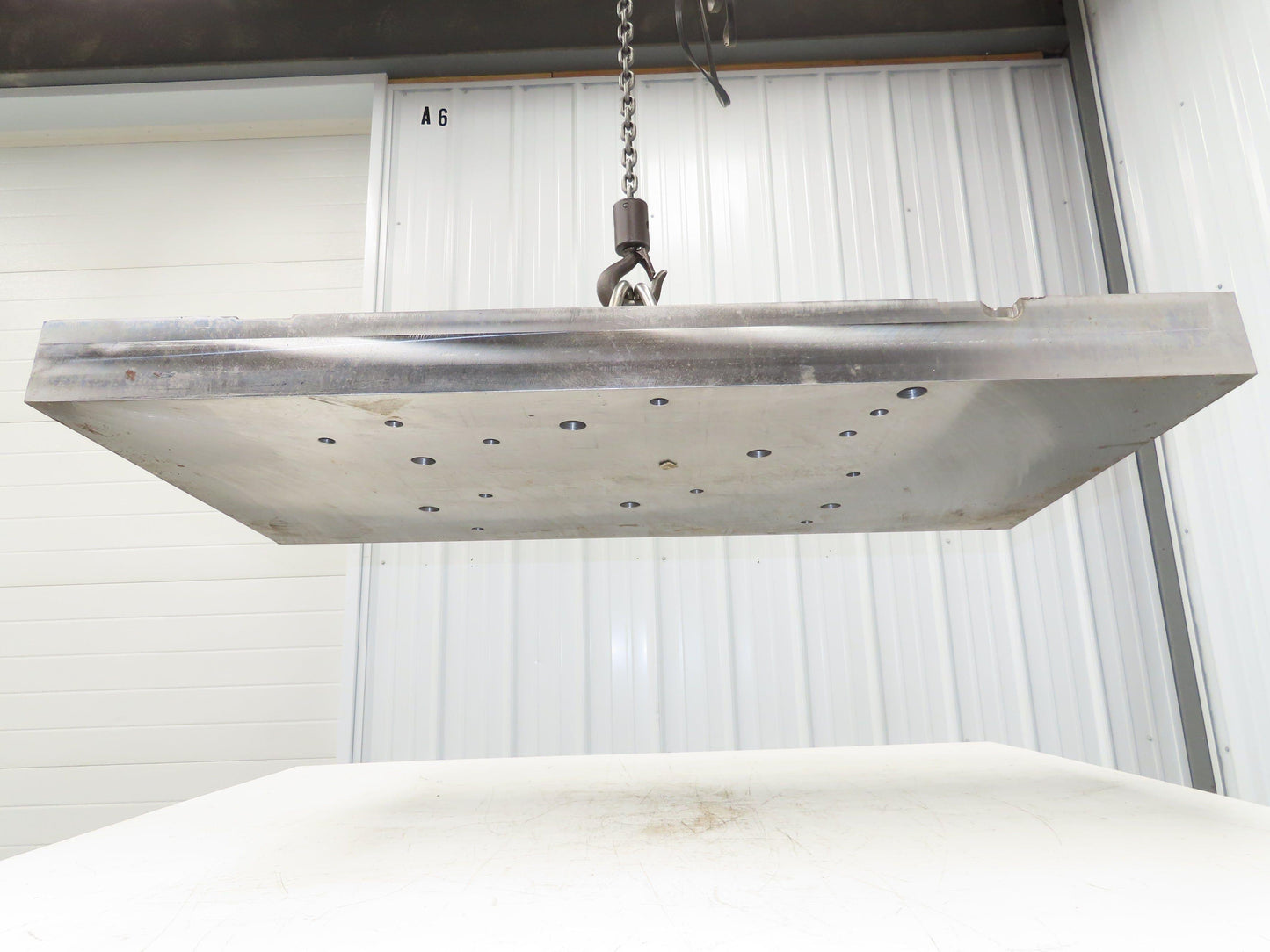 Carbon Steel Flat Fixture Plate 3.22" x 20" x 42"  760Lbs