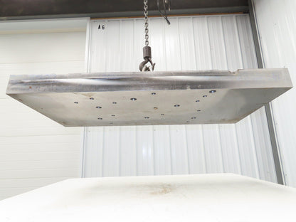 Carbon Steel Flat Fixture Plate 3.22" x 20" x 42"  760Lbs