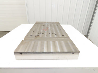 Carbon Steel Flat Fixture Plate 3.22" x 20" x 42"  760Lbs