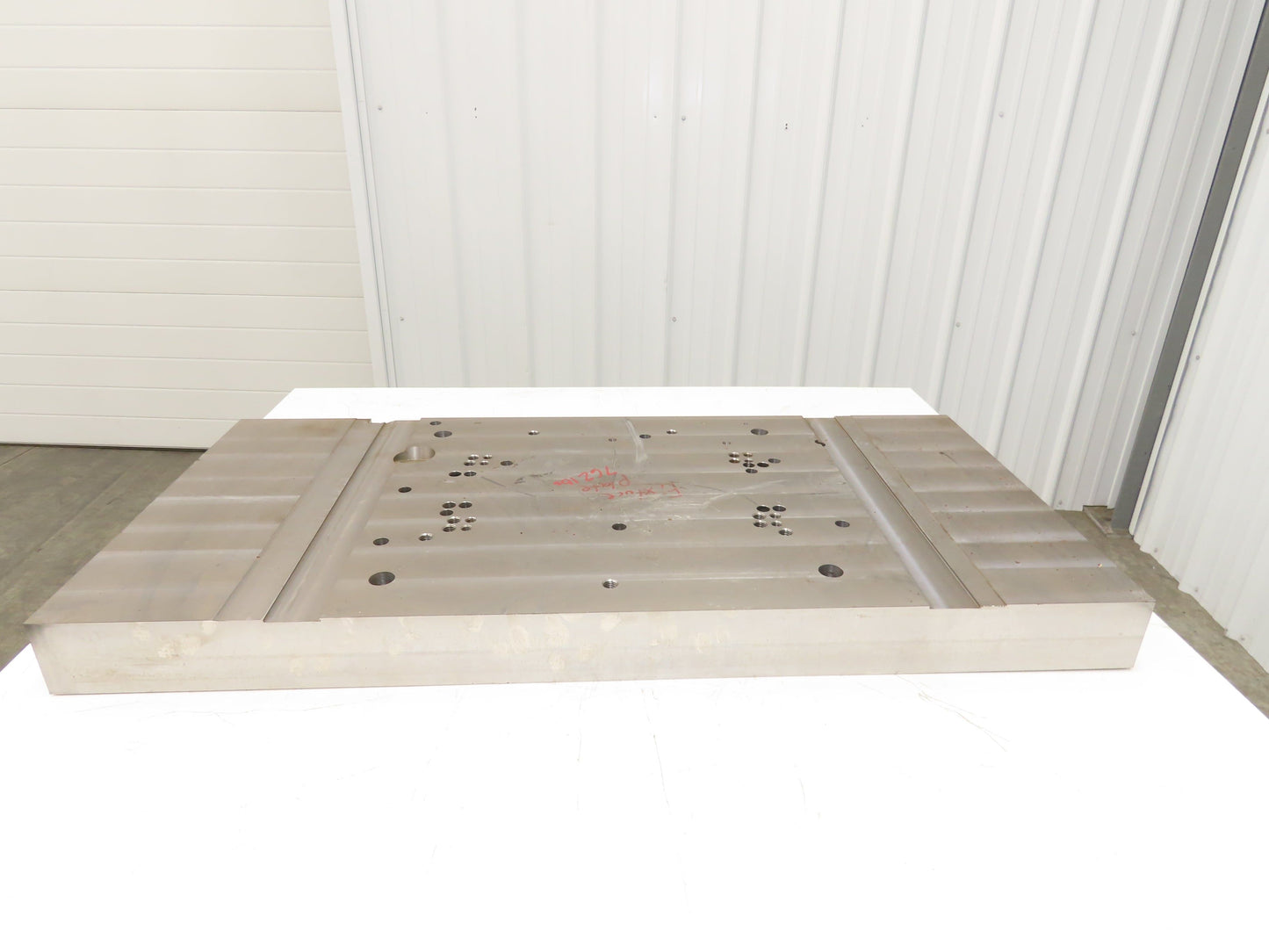 Carbon Steel Flat Fixture Plate 3.22" x 20" x 42"  760Lbs