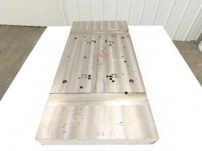 Carbon Steel Flat Fixture Plate 3.22" x 20" x 42"  760Lbs