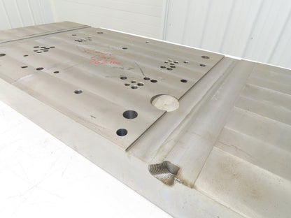 Carbon Steel Flat Fixture Plate 3.22" x 20" x 42"  760Lbs