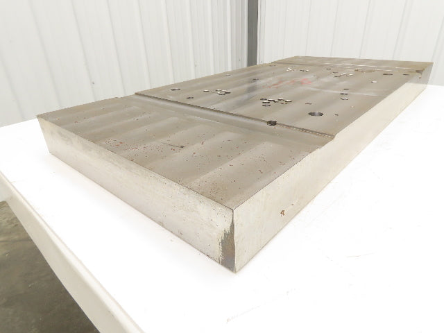 Carbon Steel Flat Fixture Plate 3.22" x 20" x 42"  760Lbs