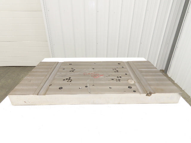 Carbon Steel Flat Fixture Plate 3.22" x 20" x 42"  760Lbs