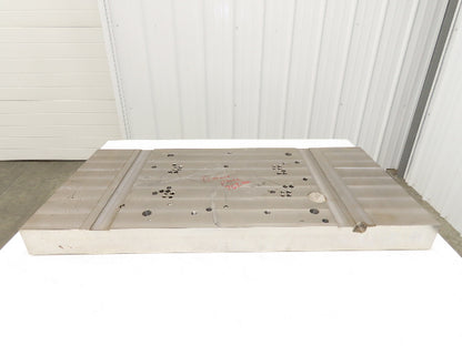 Carbon Steel Flat Fixture Plate 3.22" x 20" x 42"  760Lbs