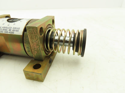 Enertrols SALD3/4X1PL Adjustable Shock Absorber 1" Stroke Foot Mount