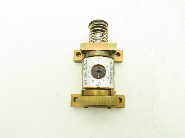 Enertrols SALD3/4X1PL Adjustable Shock Absorber 1" Stroke Foot Mount