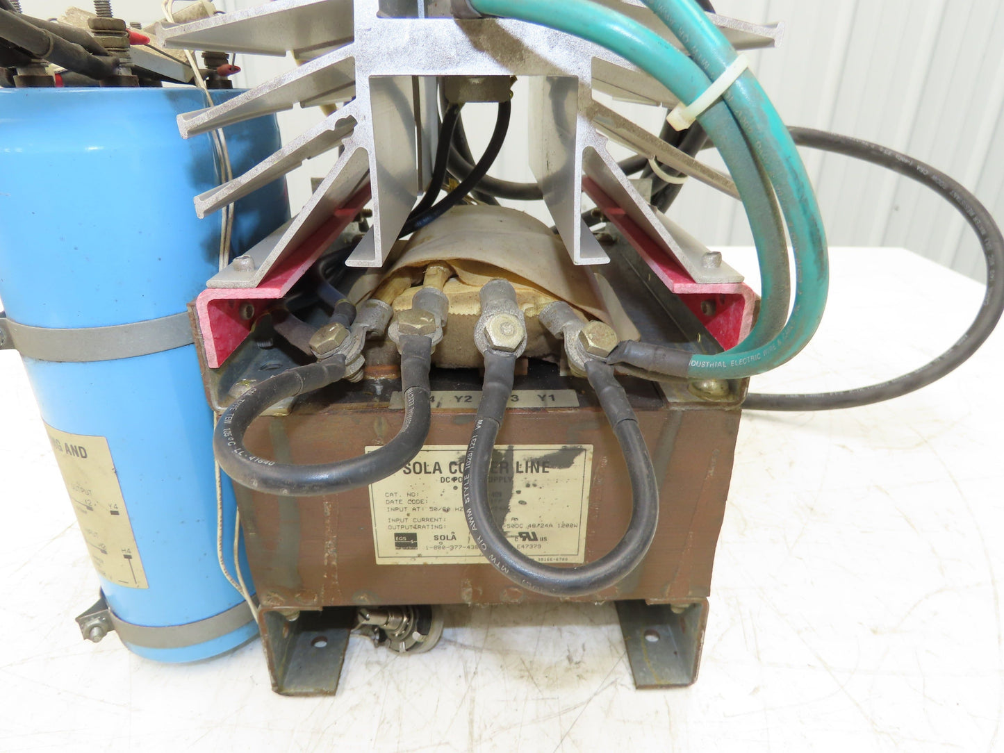 Sola 39-409 DC Power Supply 25/50VDC 24/48 Amps 1200W Input 120V