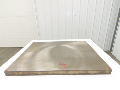 Carbon Steel Flat Ground Stock 2.00" x 30" x 36-1/4"  615Lbs