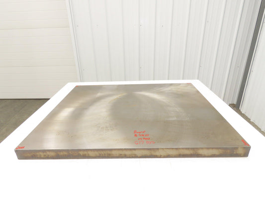 Carbon Steel Flat Ground Stock 2.00" x 30" x 36-1/4"  615Lbs