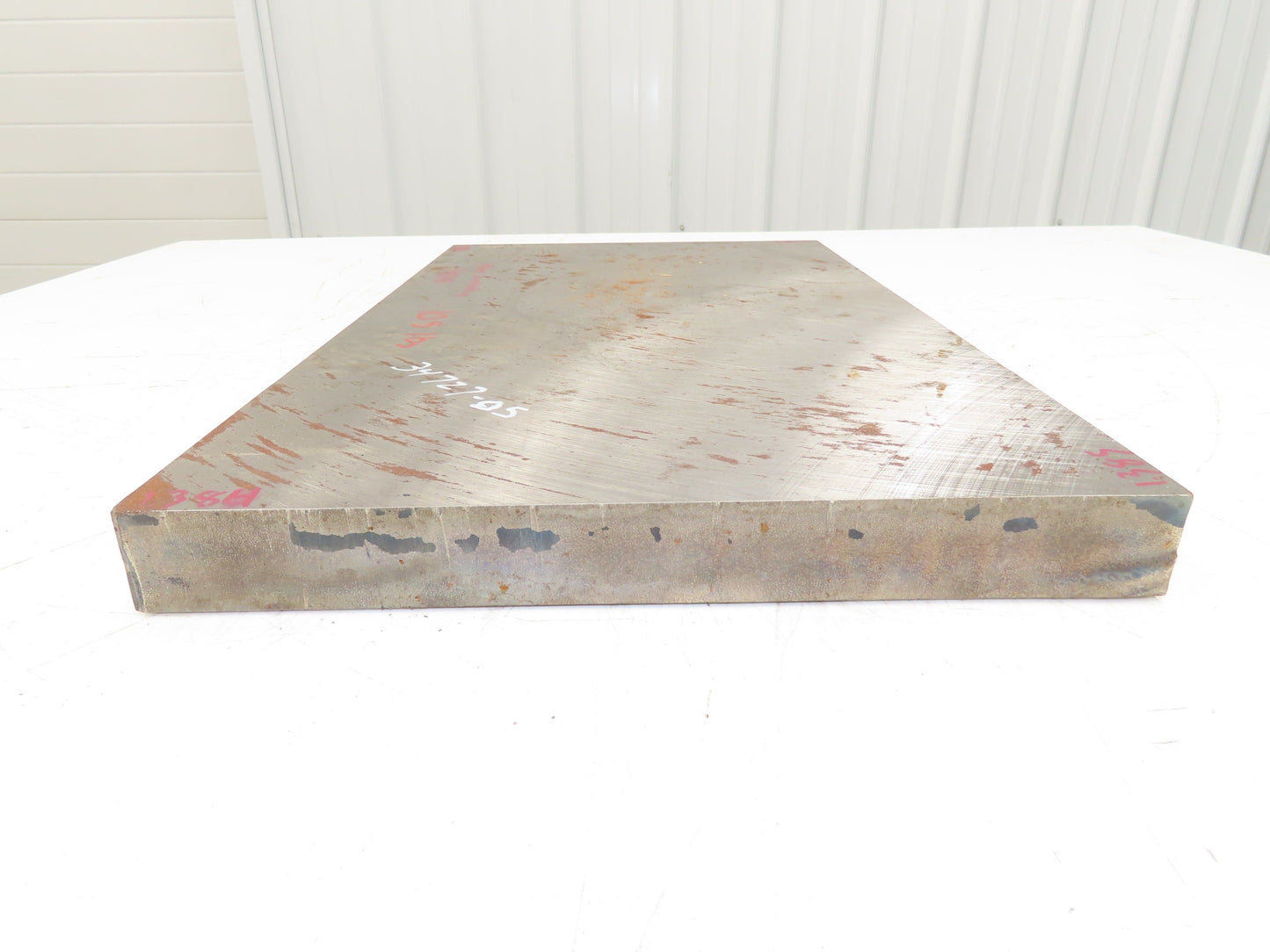 Carbon Steel Flat Ground Stock 1-3/8" x 12-5/8" x 21-3/4"  105Lbs