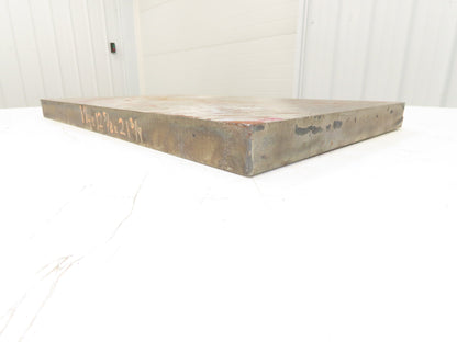 Carbon Steel Flat Ground Stock 1-3/8" x 12-5/8" x 21-3/4"  105Lbs