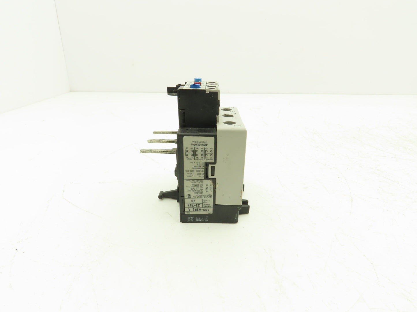 Allen Bradley 193-A2K3 Overload Relay 23-75A Class 20 NEMA B600