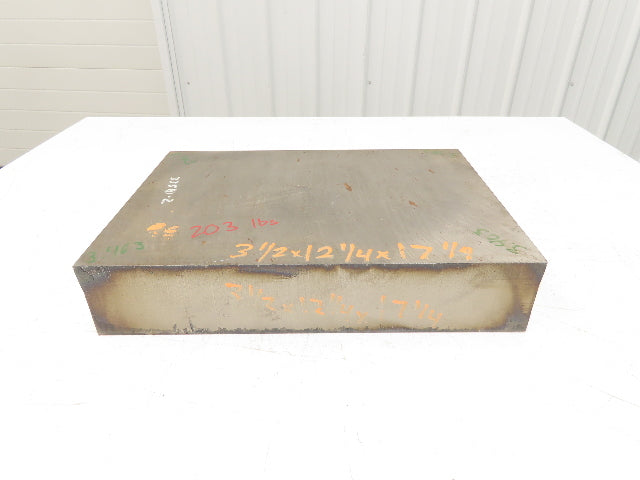 Carbon Steel Flat Ground Stock 3.40" x 12-3/16" x 17-5/16"  200Lbs