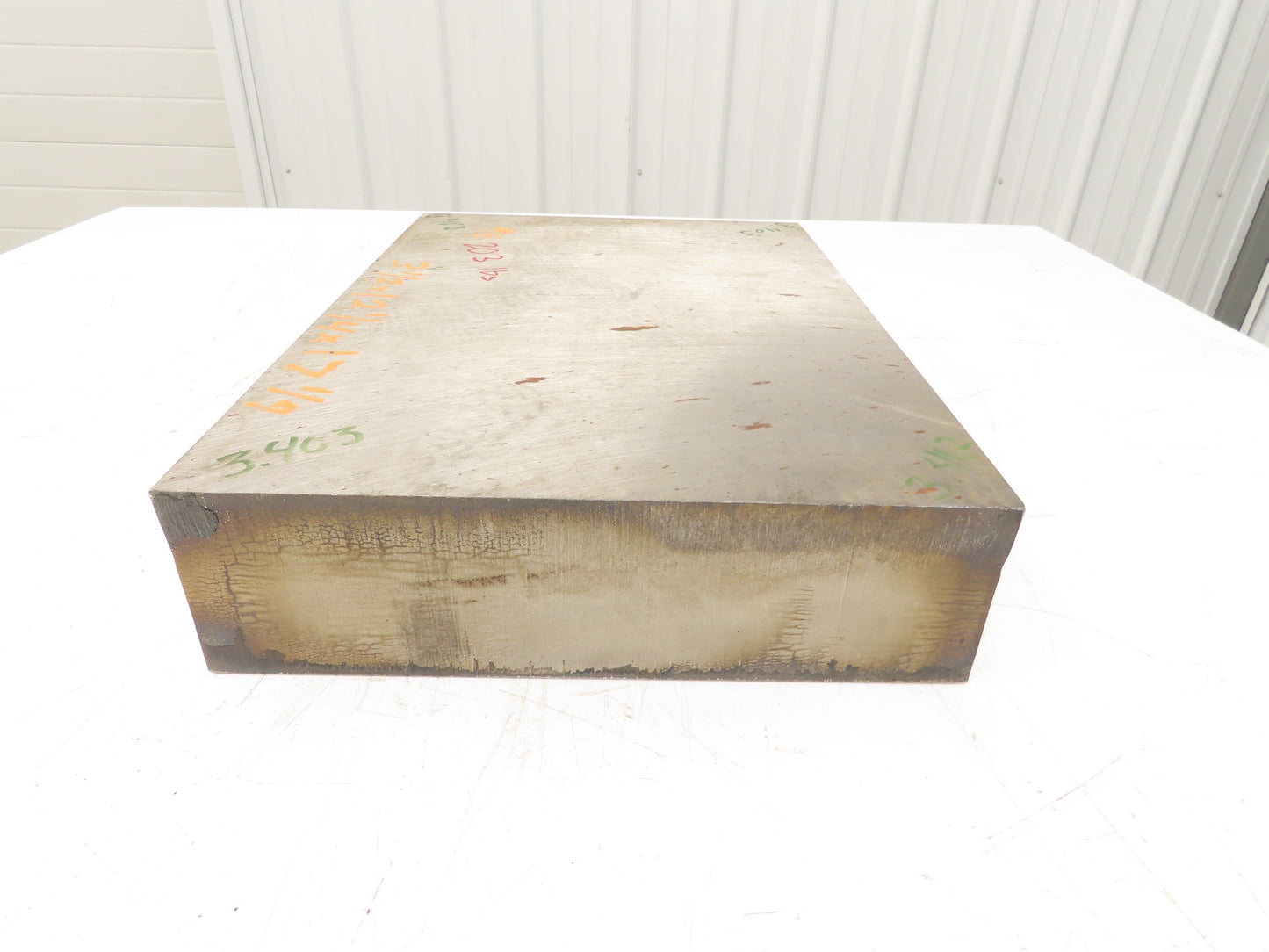 Carbon Steel Flat Ground Stock 3.40" x 12-3/16" x 17-5/16"  200Lbs