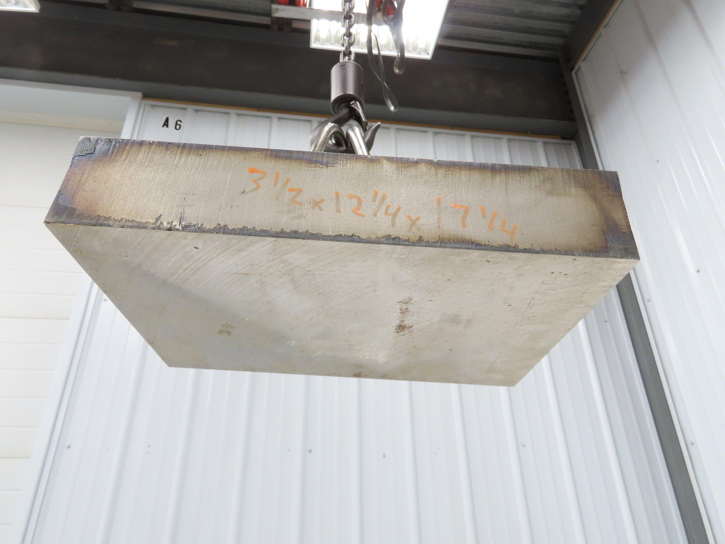 Carbon Steel Flat Ground Stock 3.40" x 12-3/16" x 17-5/16"  200Lbs