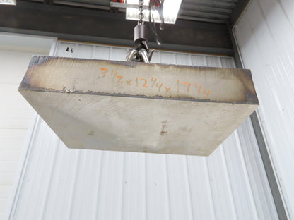 Carbon Steel Flat Ground Stock 3.40" x 12-3/16" x 17-5/16"  200Lbs