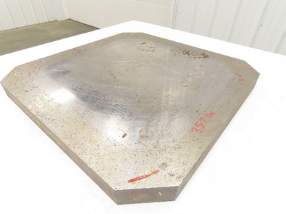 Carbon Steel Flat Ground Stock 2" x 25"x 25"  355Lbs