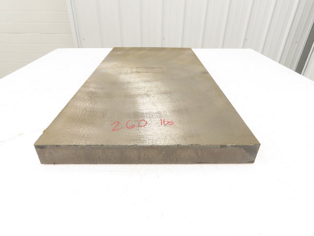 Carbon Steel Flat Ground Stock 1-3/4" x 16"x 32-1/4"  260Lbs