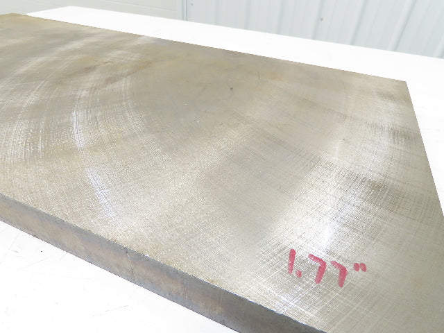 Carbon Steel Flat Ground Stock 1-3/4" x 16"x 32-1/4"  260Lbs