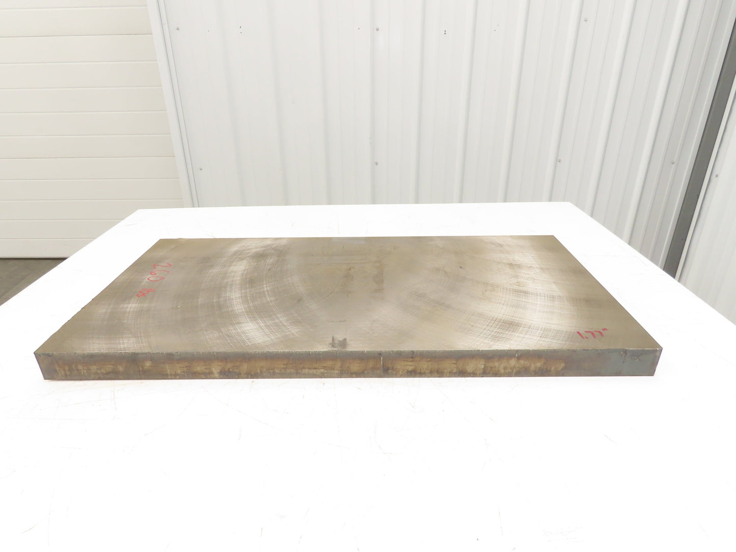 Carbon Steel Flat Ground Stock 1-3/4" x 16"x 32-1/4"  260Lbs