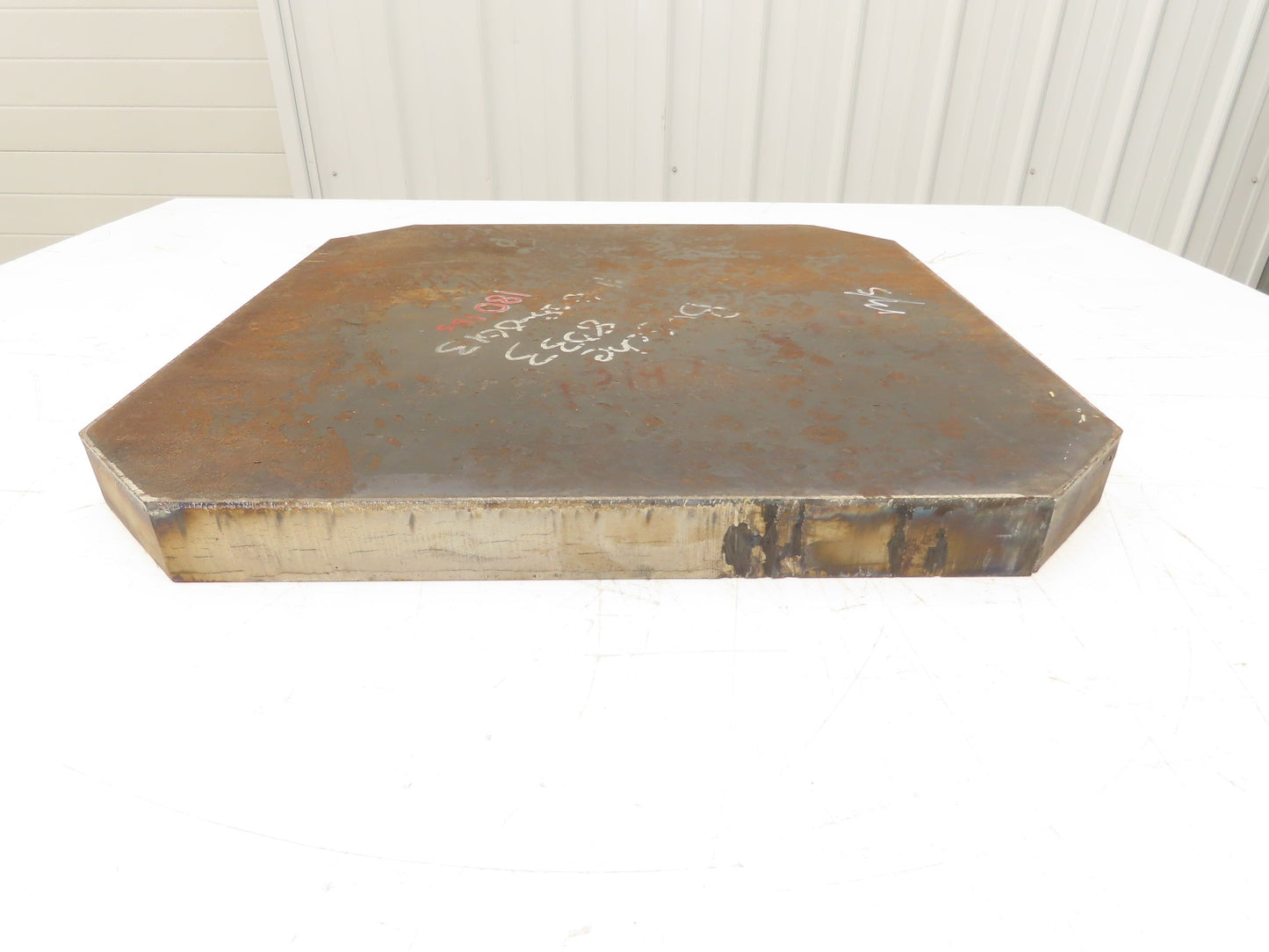 Carbon Steel Flat Stock 1-5/8" x 20"x 20"  180Lbs