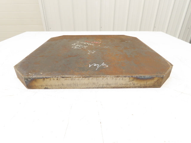 Carbon Steel Flat Stock 1-5/8" x 20"x 20"  180Lbs