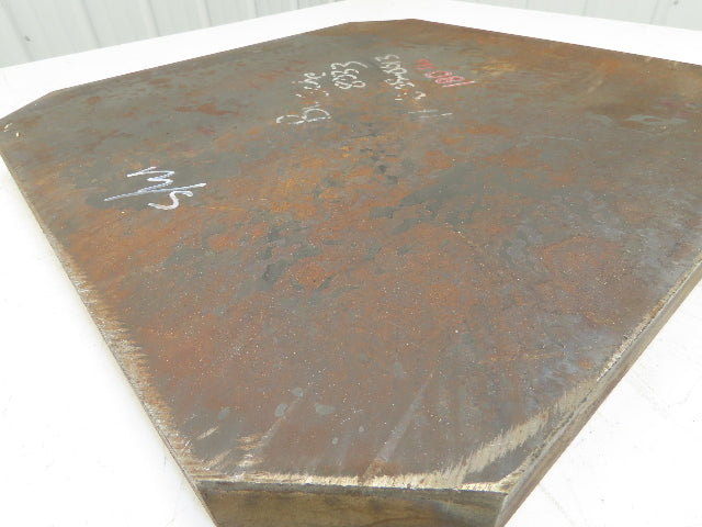Carbon Steel Flat Stock 1-5/8" x 20"x 20"  180Lbs