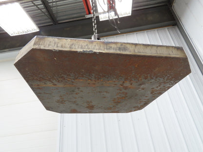 Carbon Steel Flat Stock 1-5/8" x 20"x 20"  180Lbs