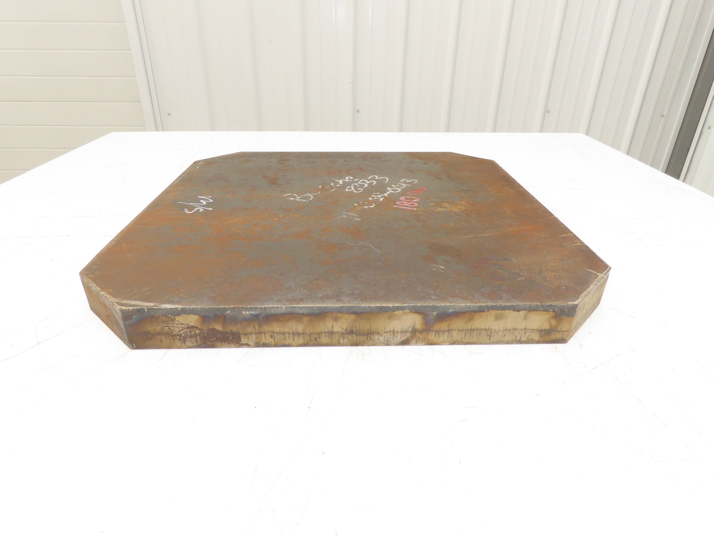 Carbon Steel Flat Stock 1-5/8" x 20"x 20"  180Lbs