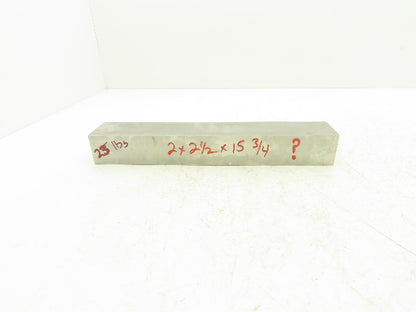 Steel Ground Flat Bar Stock 2-1/8" x 2-1/2"x 15-3/4"