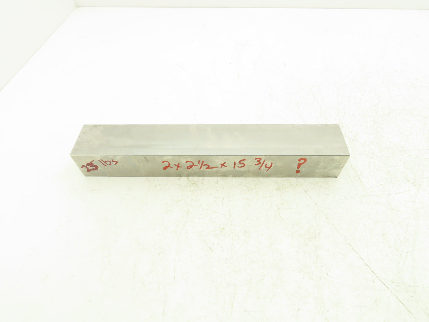 Steel Ground Flat Bar Stock 2-1/8" x 2-1/2"x 15-3/4"