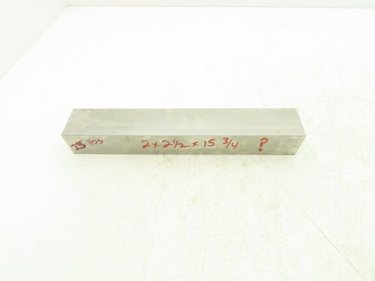 Steel Ground Flat Bar Stock 2-1/8" x 2-1/2"x 15-3/4"