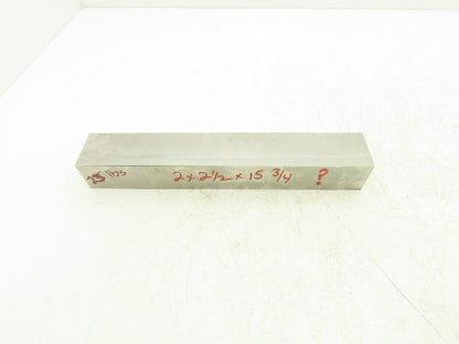 Steel Ground Flat Bar Stock 2-1/8" x 2-1/2"x 15-3/4"