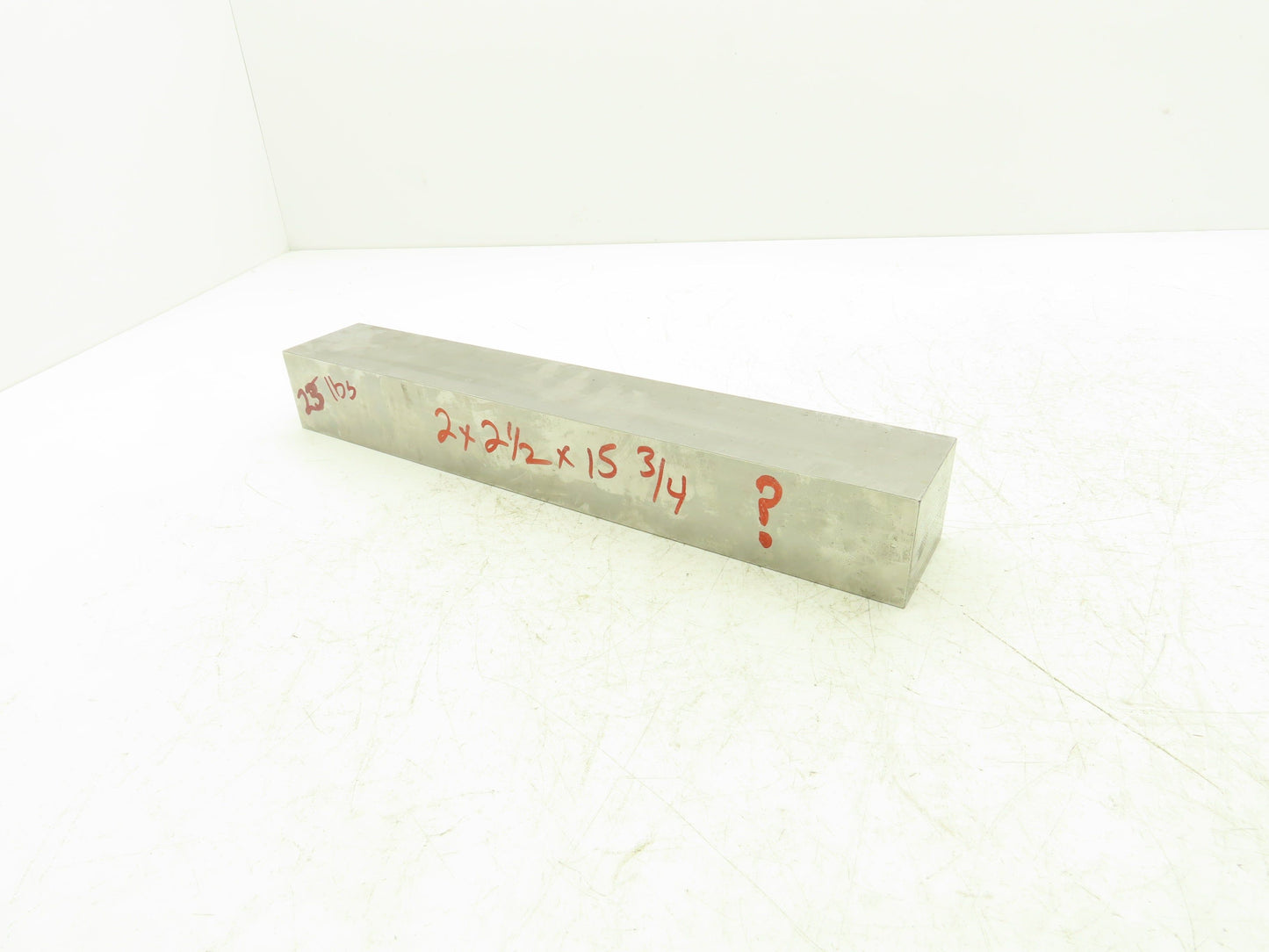 Steel Ground Flat Bar Stock 2-1/8" x 2-1/2"x 15-3/4"