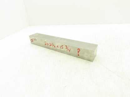 Steel Ground Flat Bar Stock 2-1/8" x 2-1/2"x 15-3/4"