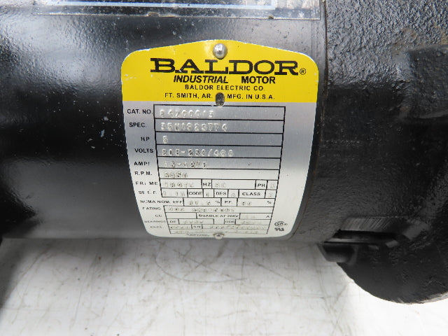 Baldor 35N192S774 AC Motor 5Hp 3450rpm 208-230/460v 3ph 184TC Open Enclosure