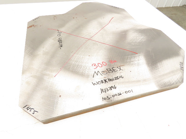 Mild Carbon Steel Flat Ground Stock 1-7/16" x 25"x 25"  300Lbs