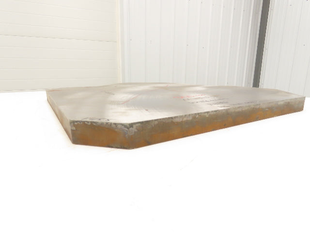 Mild Carbon Steel Flat Ground Stock 1-7/16" x 25"x 25"  300Lbs