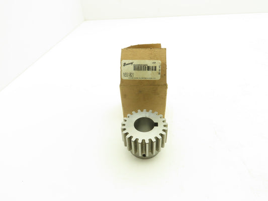 Browning NSS1021 Spur Gear 21-Tooth 14.5° 2-1/4" OD 1" W 1" Bore