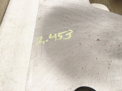 Mild Carbon Steel Flat Ground Stock 2-7/16" x 14-1/4"x 26"  Lot of 2pcs