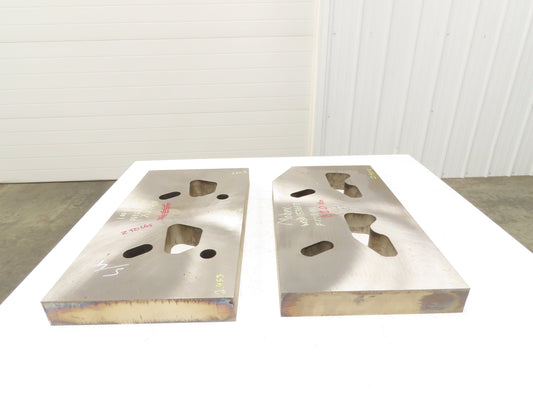 Mild Carbon Steel Flat Ground Stock 2-7/16" x 14-1/4"x 26"  Lot of 2pcs