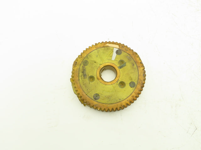 Spur Gear 60-Tooth 14.5° 6-1/4" OD 1" W 1.5" Bore