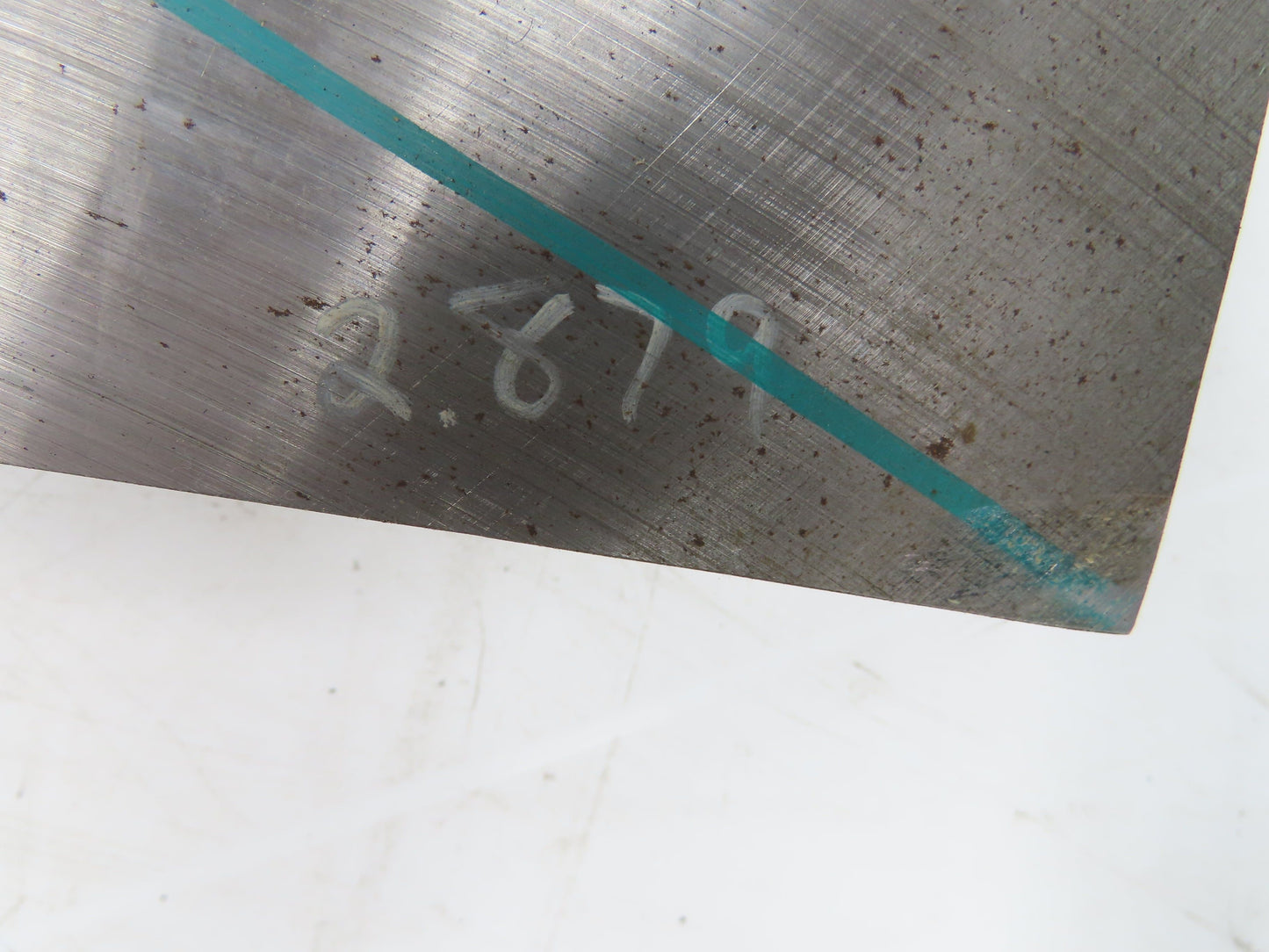 Mild Carbon Steel Flat Ground Stock 2-7/8" x 13-3/4" x 34-1/2"  380Lbs