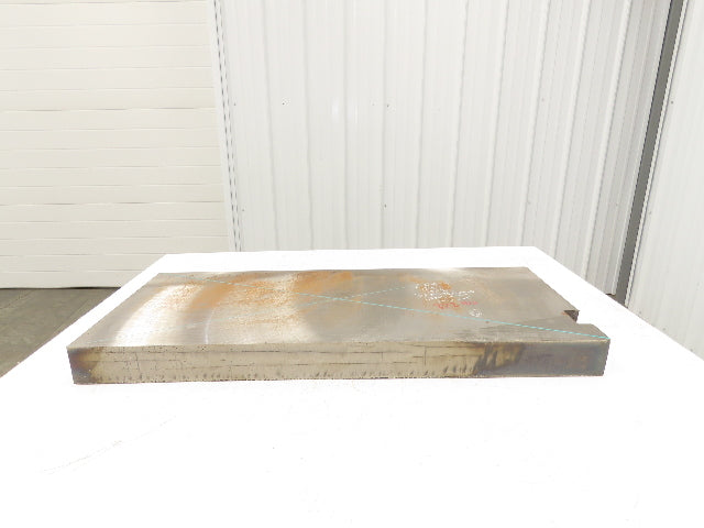 Mild Carbon Steel Flat Ground Stock 2-5/8" x 14-1/2" x 34-1/2"  370Lbs