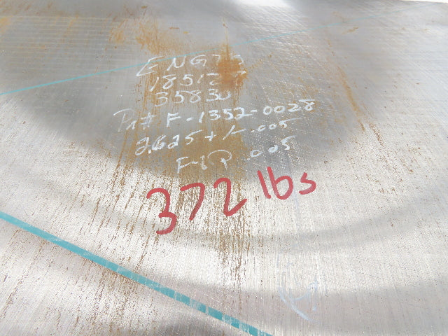 Mild Carbon Steel Flat Ground Stock 2-5/8" x 14-1/2" x 34-1/2"  370Lbs