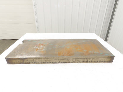 Mild Carbon Steel Flat Ground Stock 2-5/8" x 14-1/2" x 34-1/2"  370Lbs