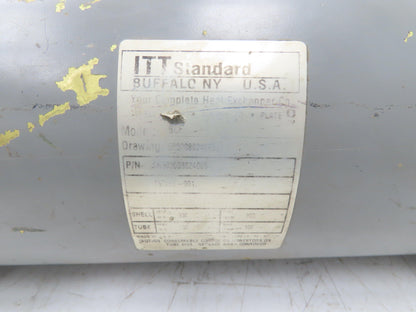 ITT Standard 5-030-08-024-005 BCF 4-Pass Heat Exchanger Brass Shell 300psi