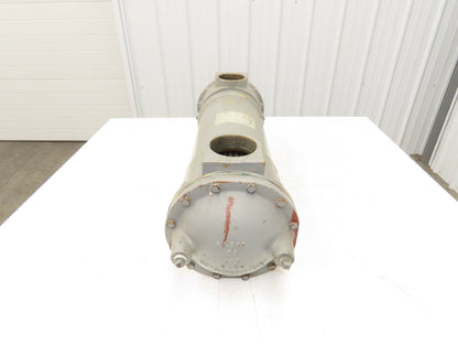 ITT Standard 5-030-08-024-005 BCF 4-Pass Heat Exchanger Brass Shell 300psi